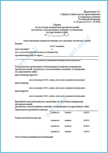 Купить справку от психиатра-нарколога для госслужбы в Москве официально